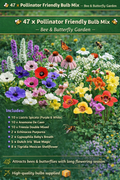 47 x Bee Friendly Bulbs Mix – Liatris, Echinacea, Anemone, Freesia