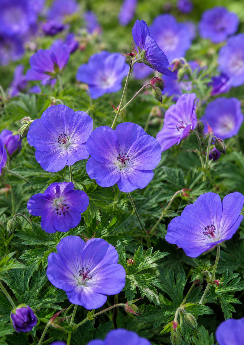 2x Geranium Rozanne 9cm Pots RHS AGM Plant of Centenary Hardy Perennial