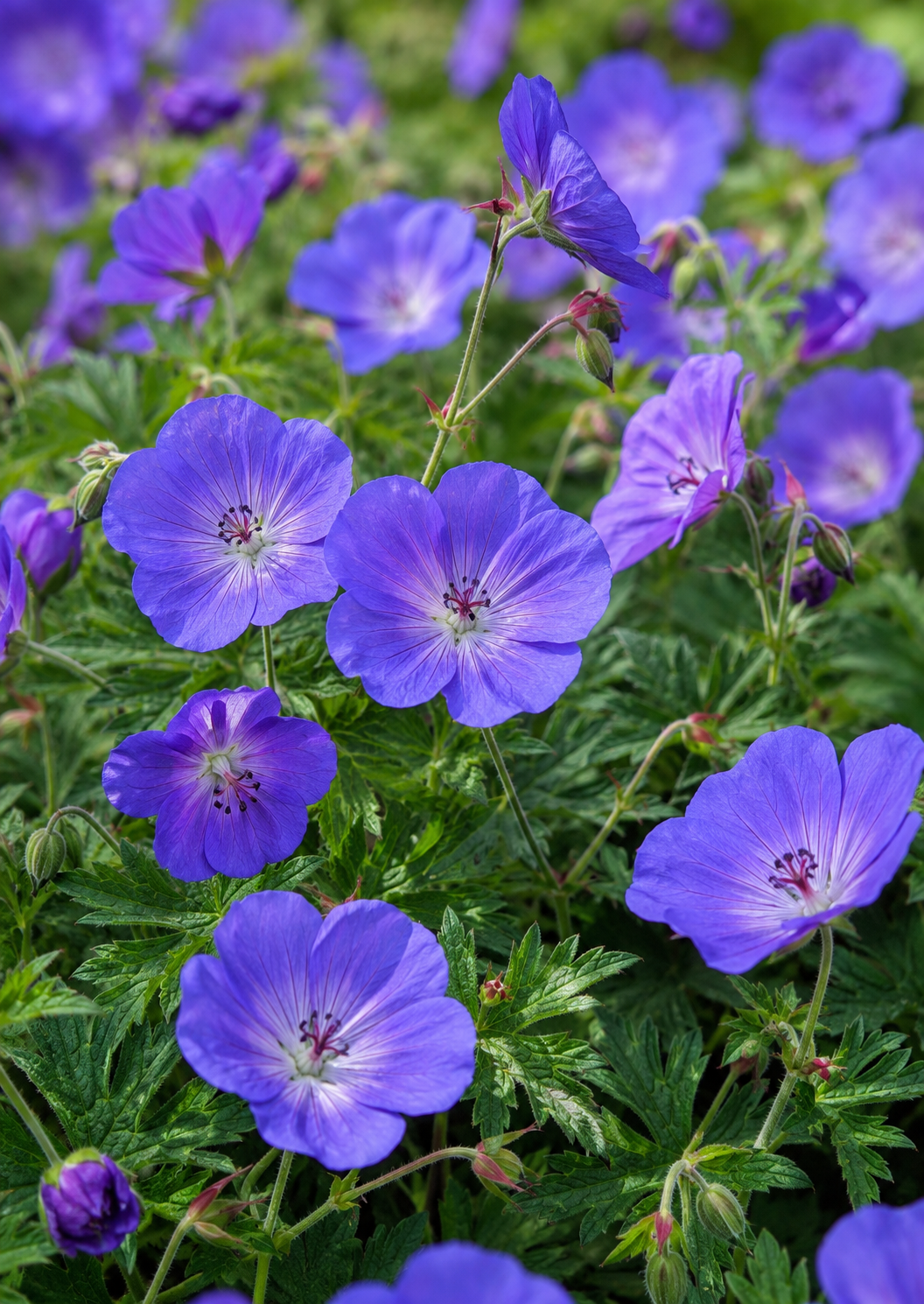 2x Geranium Rozanne 9cm Pots RHS AGM Plant of Centenary Hardy Perennial
