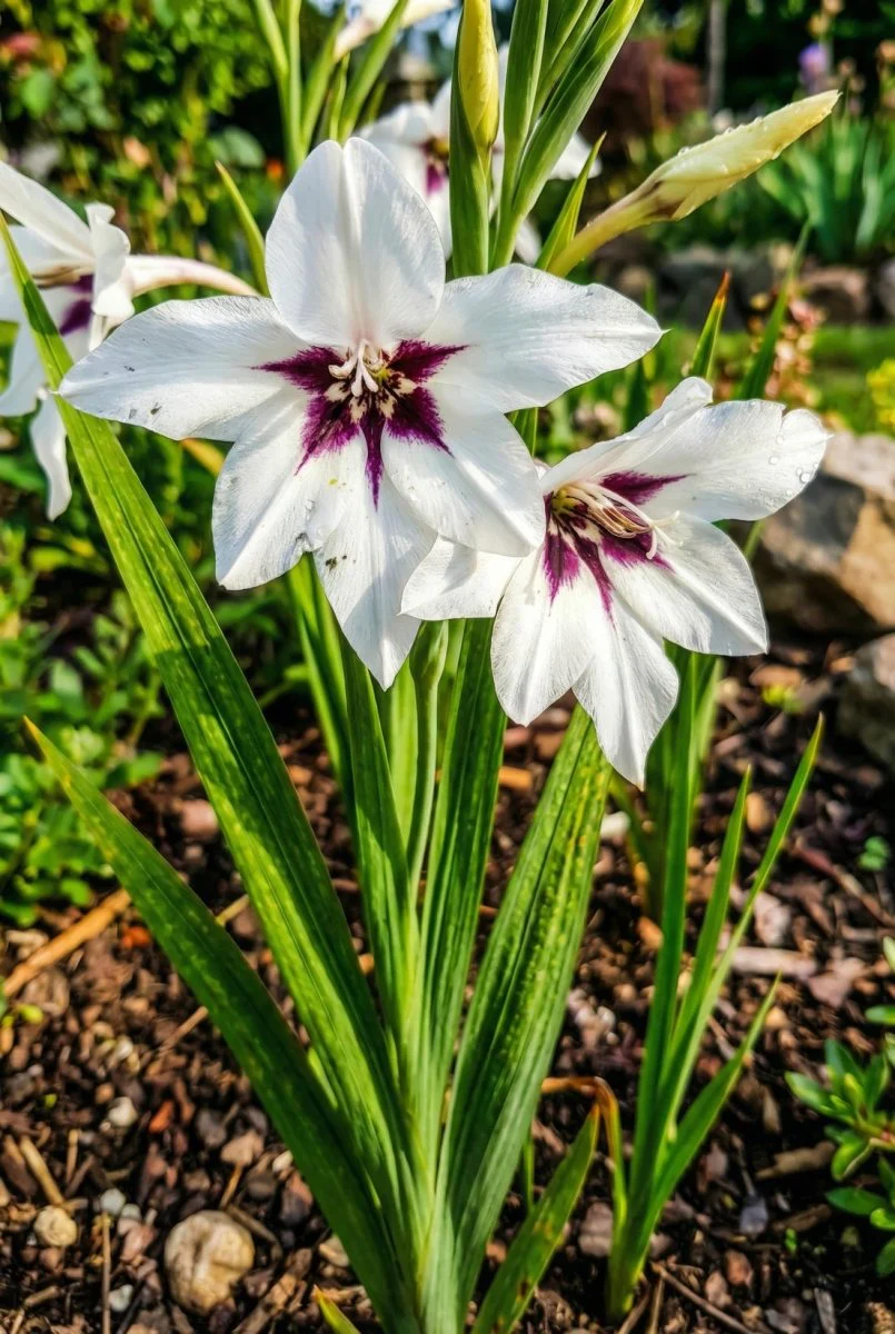 60 x Acidanthera Peacock Orchid Bulbs - Elegant, sweetly scented flowers